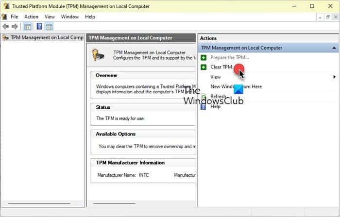 loi-0x80290300-cannot-clear-tpm-in-bios-2 Xóa TPM khỏi TPM Management Console