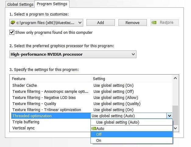 Threaded Optimization