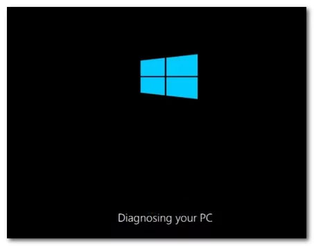 loi-diagnosing-your-pc-1 PC bị kẹt trong màn hình Diagnosing your PC