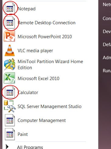Shortcut, icon bị lỗi trên Windows 7