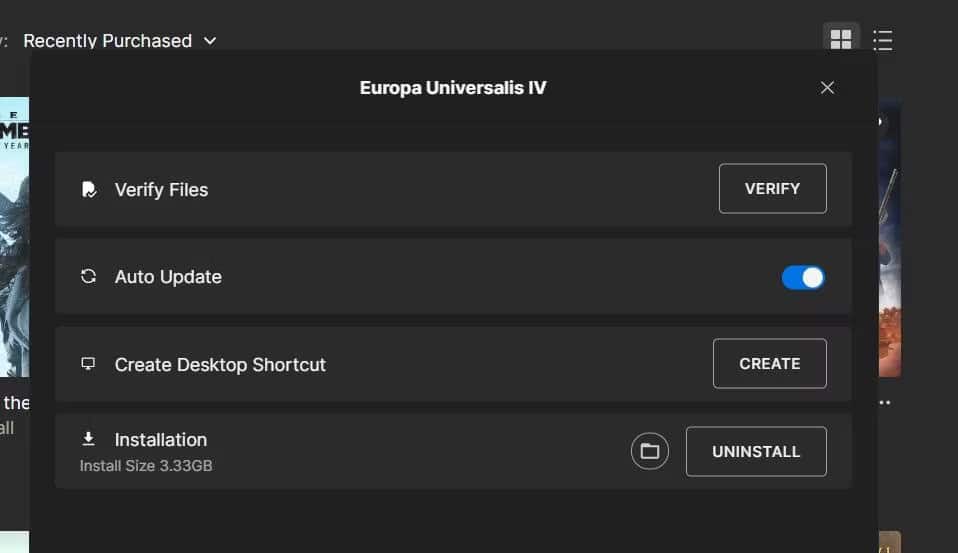 loi-insufficient-system-resources-exist-11 Nút Verify trong Epic Games Launcher