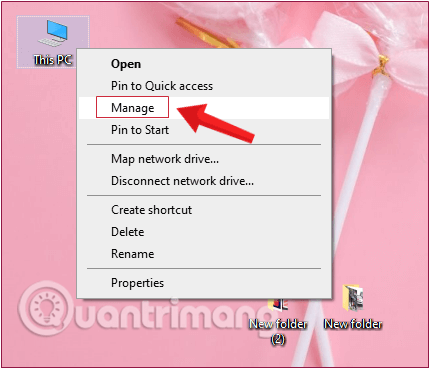 loi-khong-format-duoc-usb-6 Kích chuột phải vào biểu tượng Computer chọn Manage.