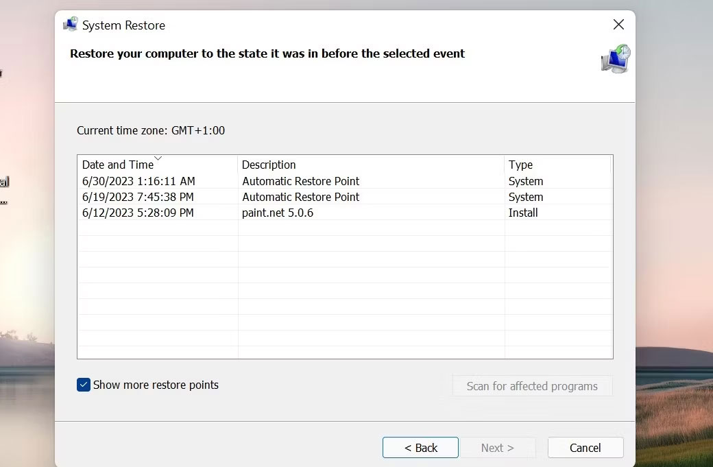 loi-lsass-exe-unable-to-locate-component-2 Khôi phục hệ thống