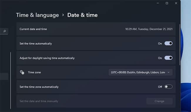 loi-microsoft-store-0x80004003-3 Nhấp vào Date & time