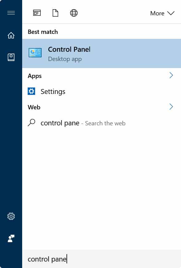 Sử dụng Control Panel thay đổi ứng dụng mặc định