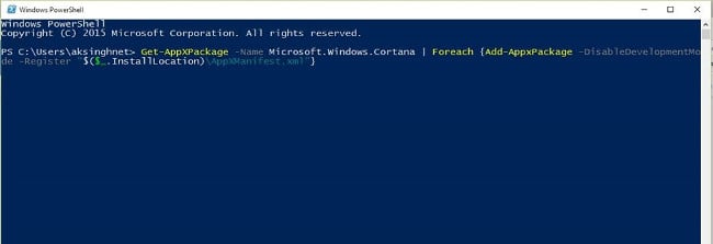 Không tìm thấy bất kỳ ứng dụng nào trên Windows Search