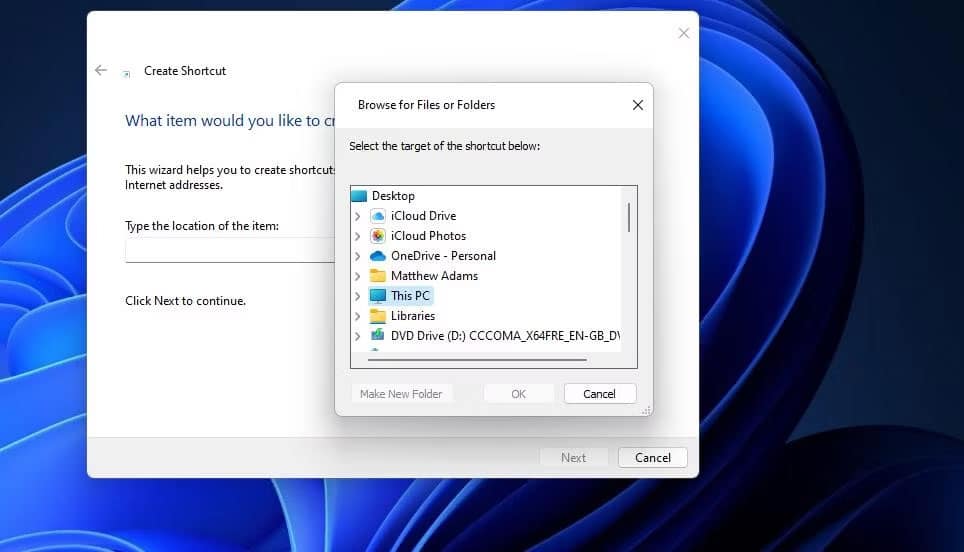 loi-windows-cannot-access-the-specified-device-8 Công cụ Create Shortcut