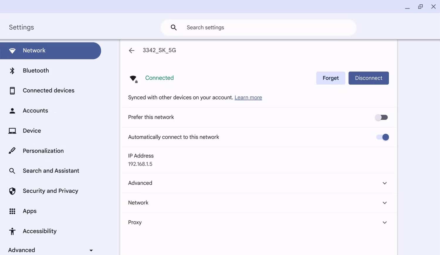 mang-khong-kha-dung-tren-chromebook-3 Hộp thoại hiển thị cài đặt mạng trên Chromebook