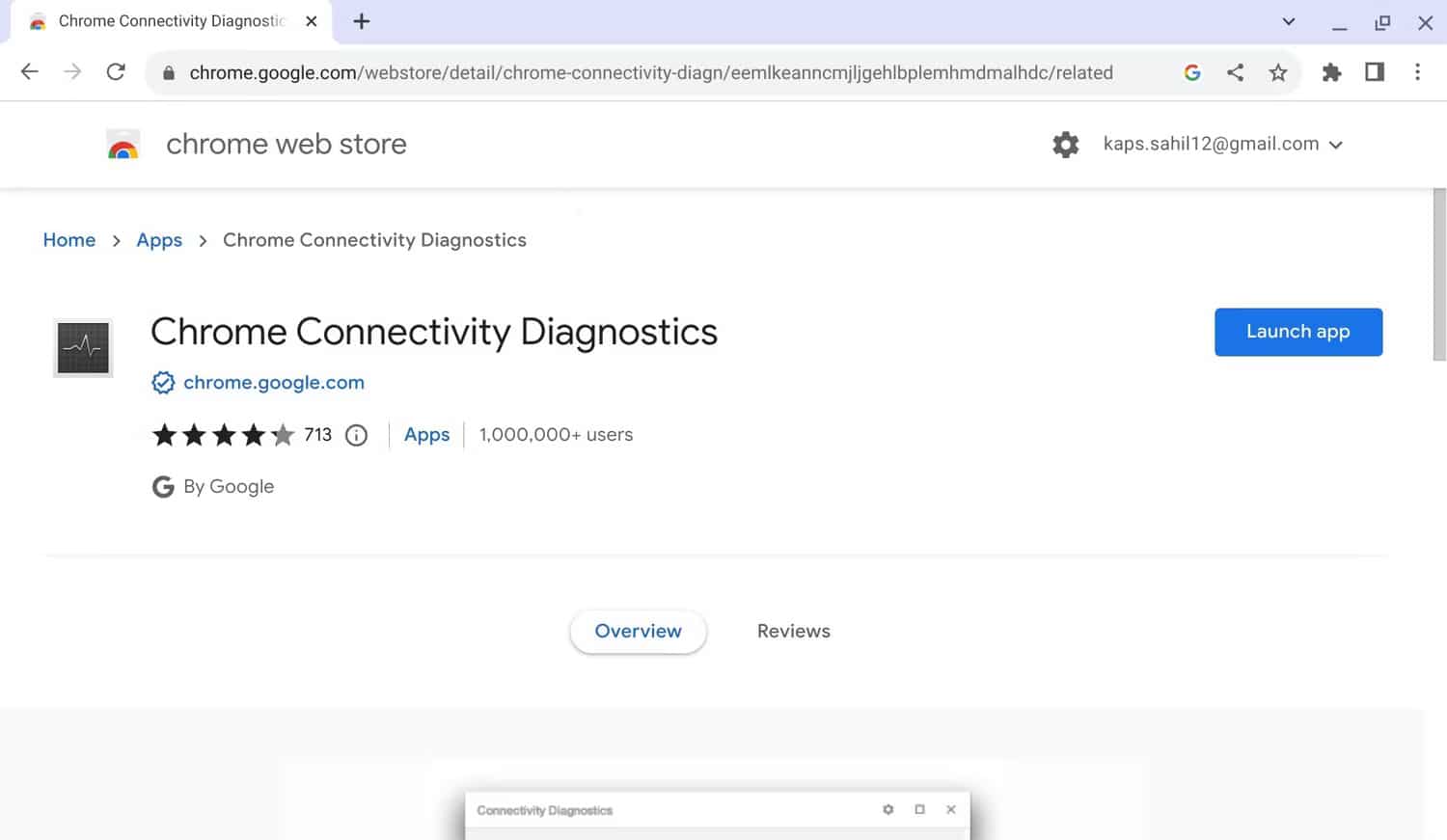mang-khong-kha-dung-tren-chromebook-6 Nút khởi chạy ứng dụng Chrome Connectivity Diagnostics