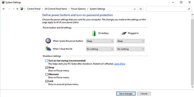 nut-bluetooth-bi-mat-trong-action-center-4 Tắt Fast Startup