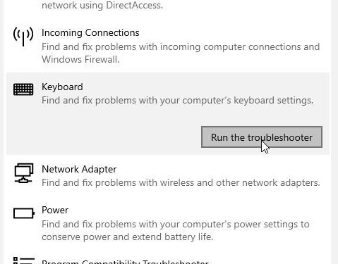 phim-print-screen-khong-hoat-dong-4 Sử dụng Windows 10 Hardware Troubleshooter