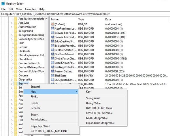 phim-print-screen-khong-hoat-dong-7 Sửa đổi Registry