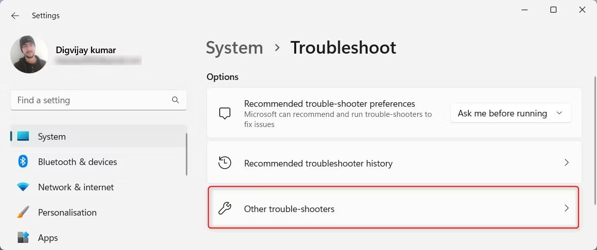 phim-tab-khong-hoat-dong-tren-windows-1 Chọn Other troubleshooters