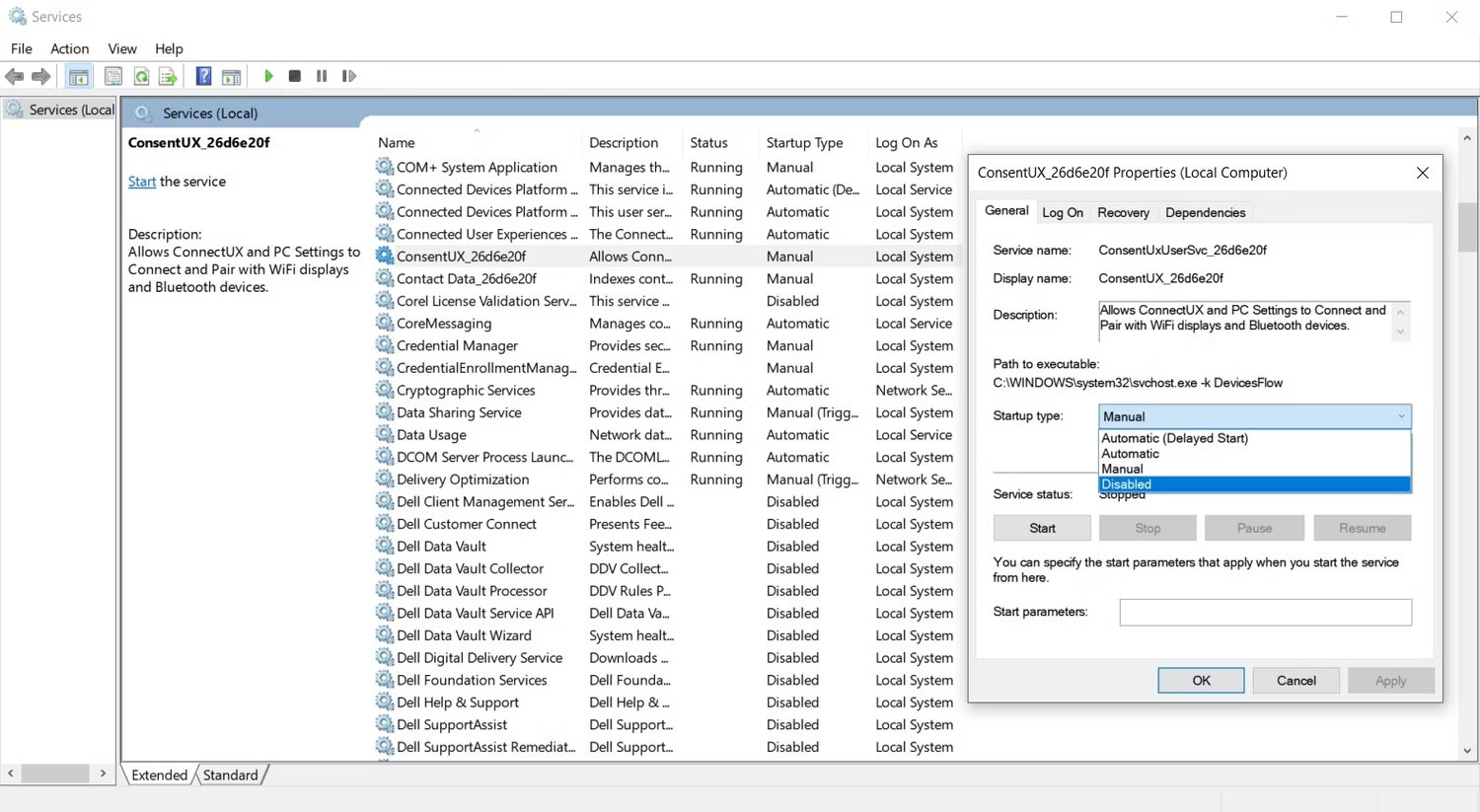 qua-nhieu-tien-trinh-nen-chay-tren-pc-windows-5 Menu Startup type của Task Mananger