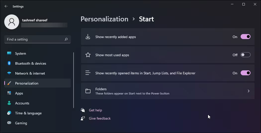 quick-access-khong-hien-thi-file-gan-day-1 Bật tùy chọn hiển thị các mục đã mở gần đây trong Settings
