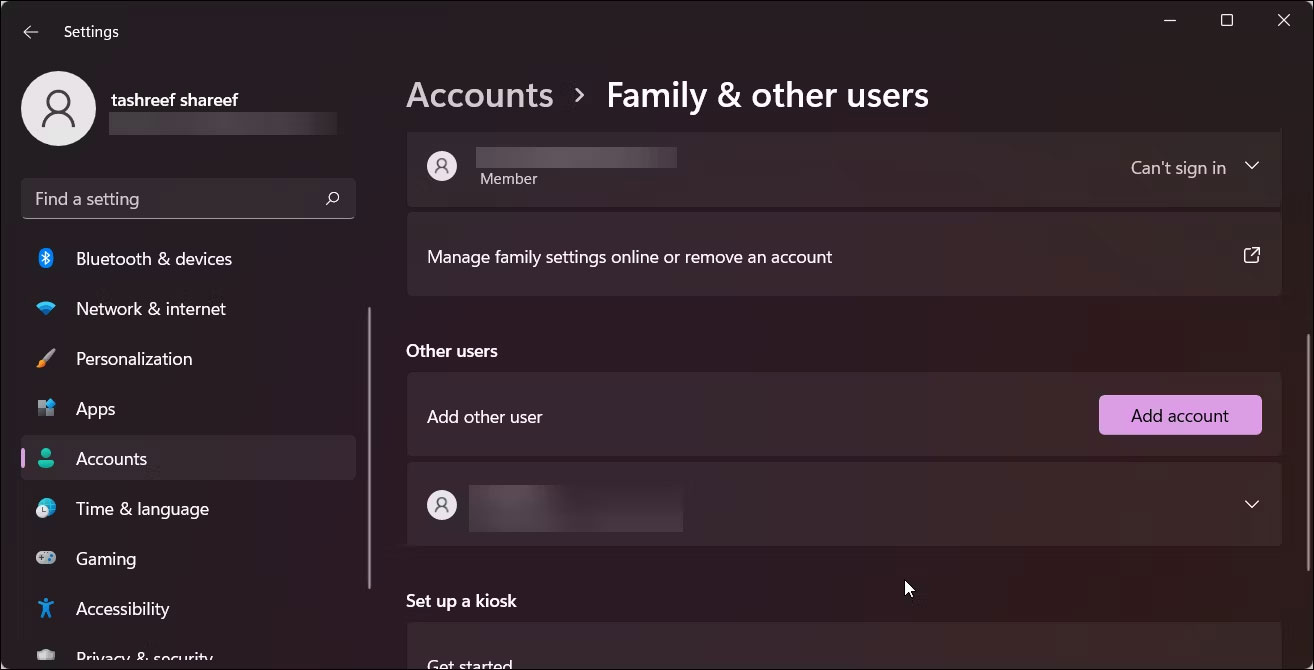 quick-access-khong-hien-thi-file-gan-day-4 Tạo tài khoản người dùng cục bộ mới Windows 11
