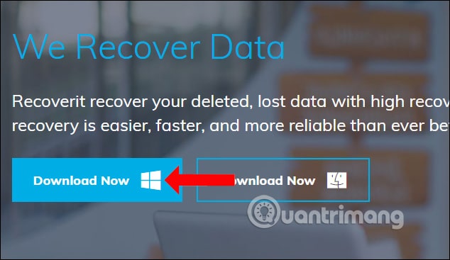 Tải phần mềm Recoverit