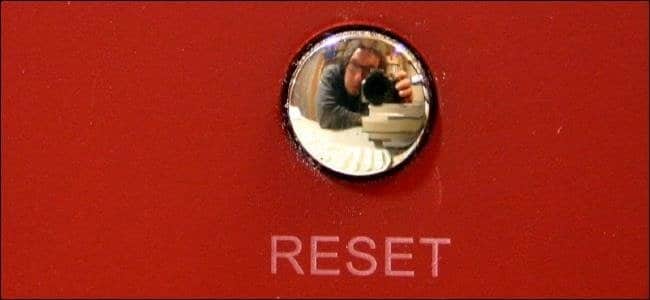 reset lại chương trình về thiết lập mặc định