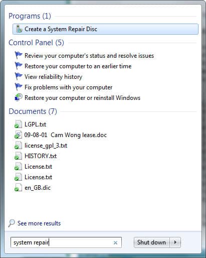 Khắc phục sự cố System Restore không hoạt động