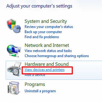 rut-usb-dung-cach-4 Nhấp vào View devices and Printers
