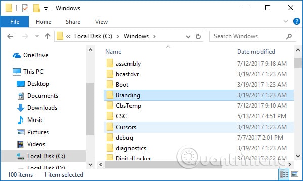 Không sao lưu file tại Windows