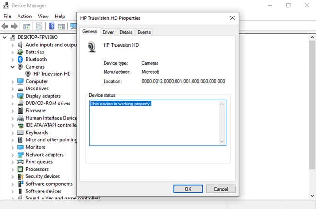 su-dung-device-manager-khac-phuc-su-co-windows-10-2 Kiểm tra trạng thái của phần cứng đã cài đặt