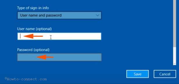 Kiểm tra username, mật khẩu và loại server