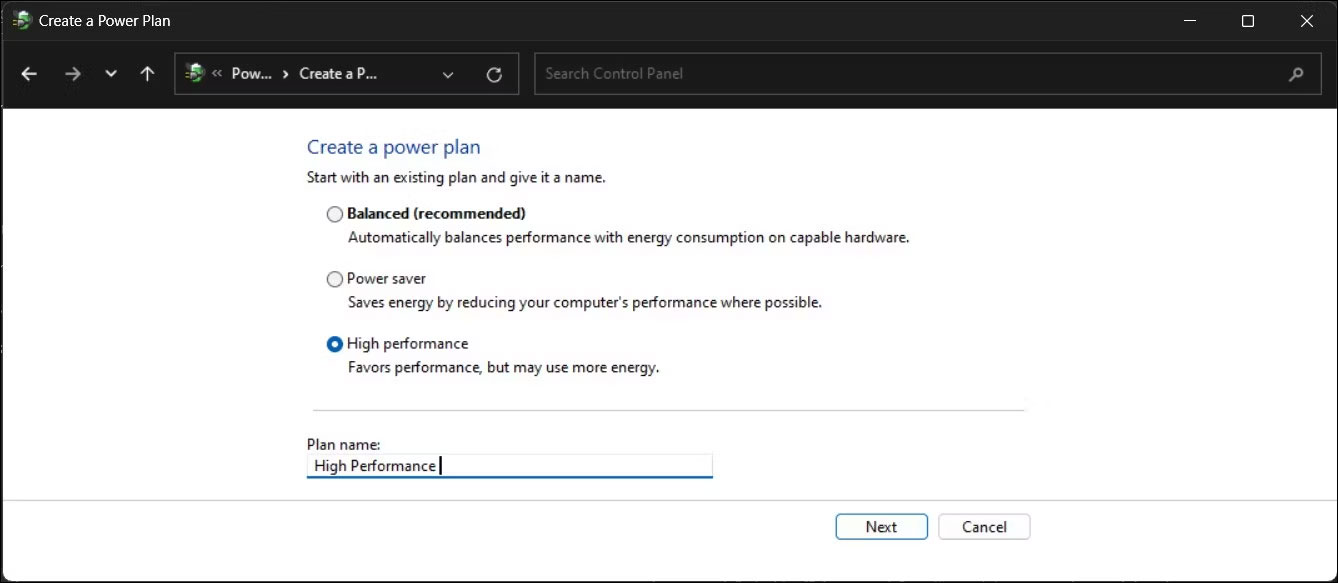 sua-loi-amd-driver-timeout-tdr-14 Chọn High performance