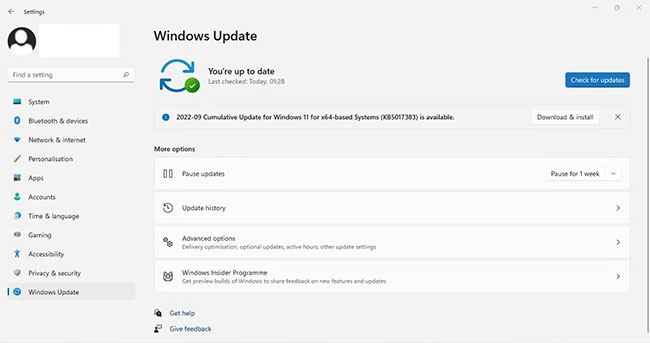 sua-loi-cua-so-task-host-ngan-windows-shutdown-1 Kiểm tra các bản cập nhật Windows có sẵn trong ứng dụng Windows Settings