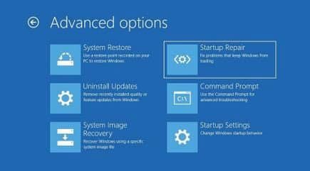 sua-loi-getting-windows-ready-4 Startup Repair là một công cụ tiện dụng có thể khắc phục sự cố