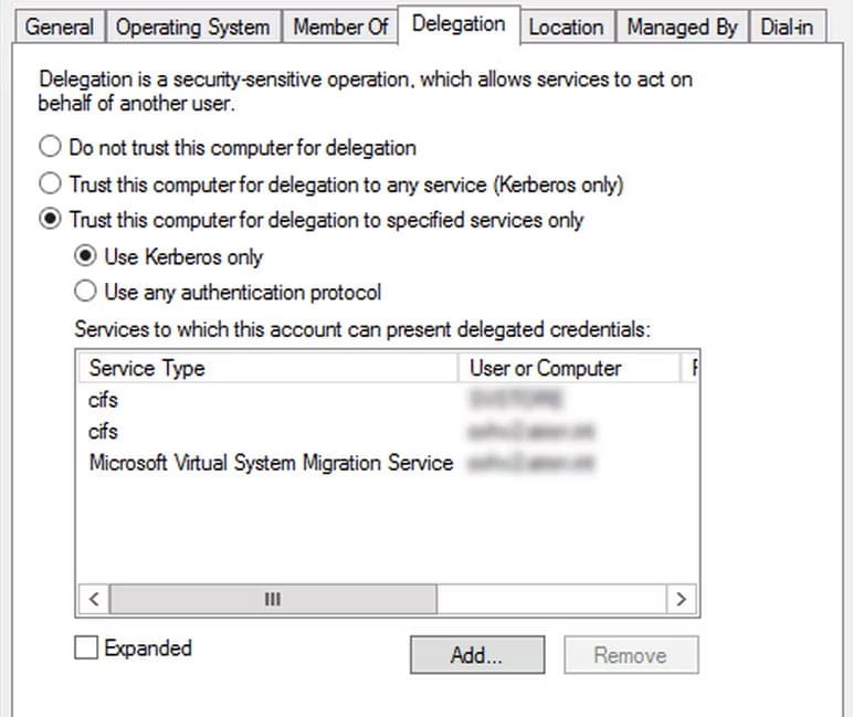 sua-loi-hyper-v-0x8009030e-2 Sử dụng Kerberos
