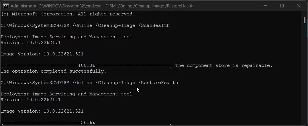 sua-loi-loadlibrary-failed-with-error-87-the-parameter-is-incorrect-3 Sửa chữa Windows Image bằng DISM