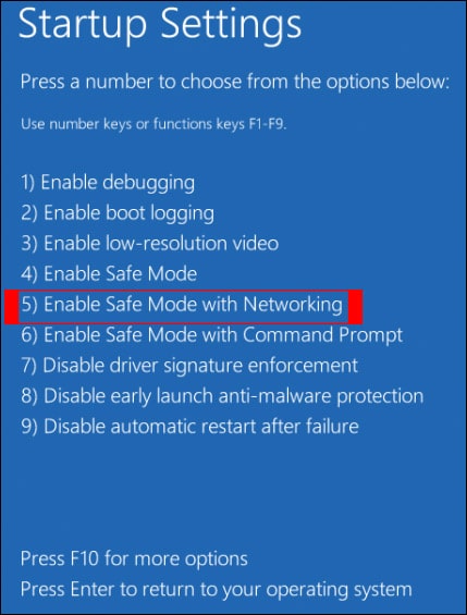 Chế độ Safe Mode