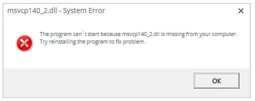 sua-loi-msvcp140-2-dll-is-missing-1 Lỗi “msvcp140_2.dll is missing”