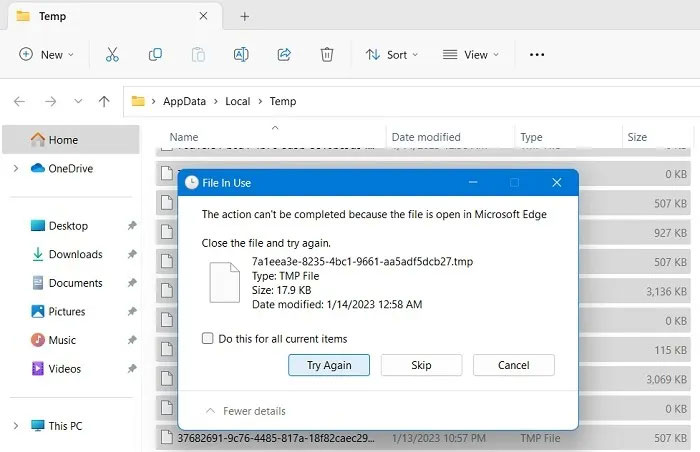 sua-loi-nsis-make-sure-your-temp-folder-is-valid-3 Xóa các tệp tạm thời trong Windows
