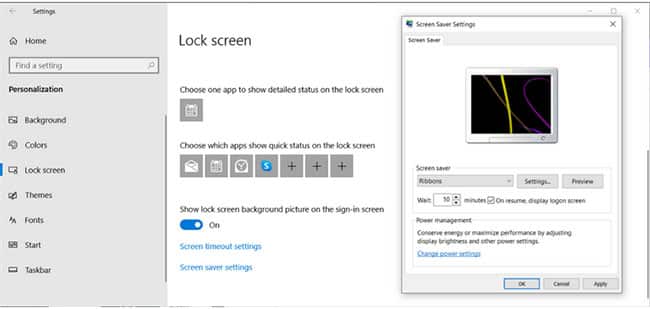 sua-loi-screensaver-bi-truc-trac-1 Bật screensaver qua Settings