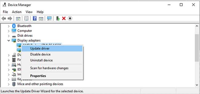 sua-loi-screensaver-bi-truc-trac-6 Cập nhật driver màn hình
