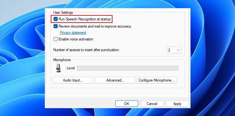 sua-loi-speech-recognition-could-not-start-3 Cửa sổ Speech Properties