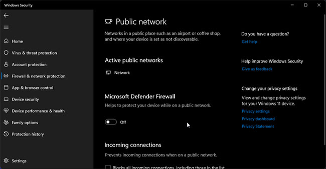 sua-loi-the-installer-has-encountered-an-unexpected-error-2203-9 Tắt Microsoft Defender Firewall