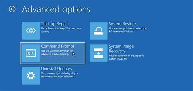 sua-loi-there-is-a-system-repair-pending-trong-windows-4 Command Prompt trong Advanced Options