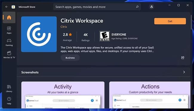 sua-loi-unityplayer-dll-0xc0000005-trong-windows-2 Nút Get để tải Citrix Workspace