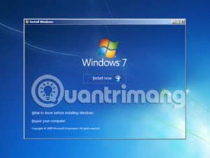 Nhấp vào liên kết có tiêu đề “Repair your computer”