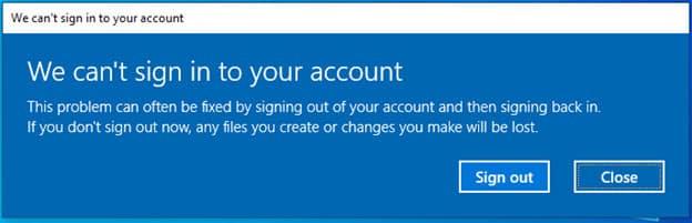 sua-loi-we-can-t-sign-into-your-account-1 Thông báo lỗi "We can’t sign into your account" trên Windows 10