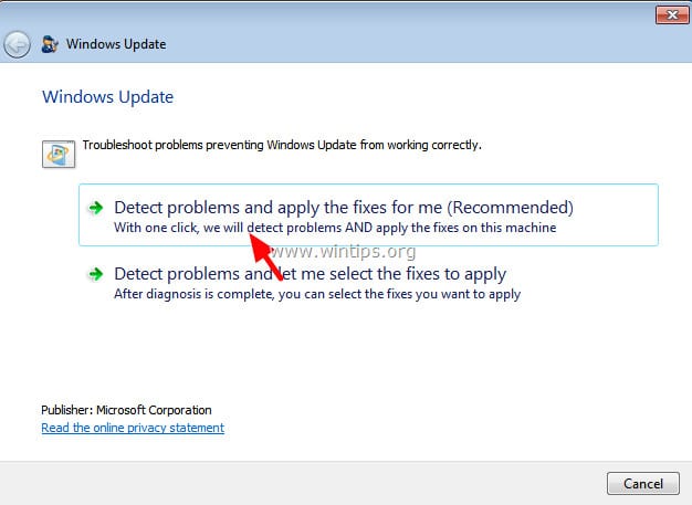 Detect problems and apply the fixes for me