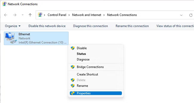 sua-loi-windows-has-detected-an-ip-address-conflict-3 Kết nối mạng trong Windows
