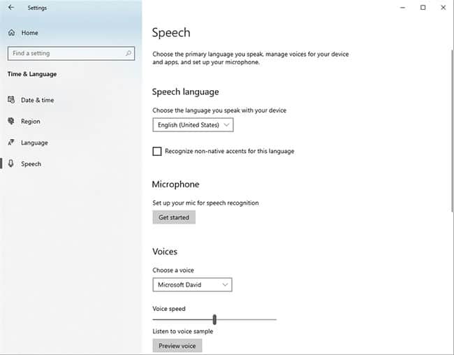sua-loi-windows-khong-phat-hien-micro-5 Nhấp vào nút Get started