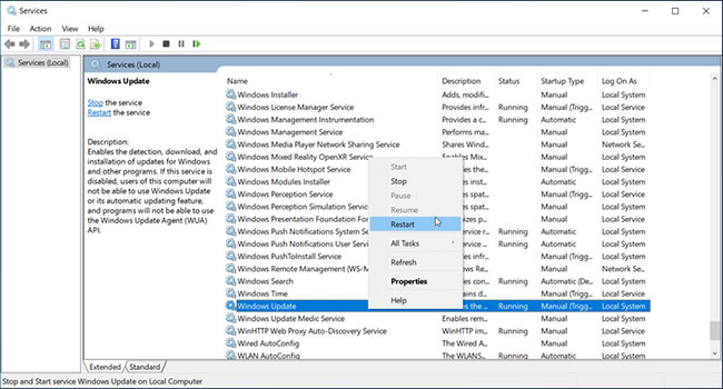 sua-loi-windows-update-va-microsoft-store-0x80070424-2 Khởi động lại các service update