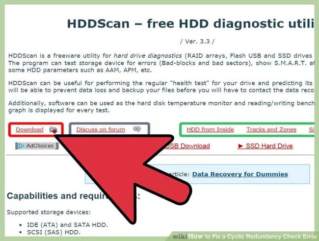 Cài đặt tiện ích Disk Utility