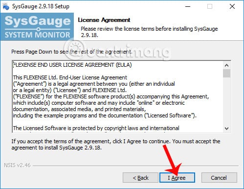 Điều khoản sử dụng SysGauge