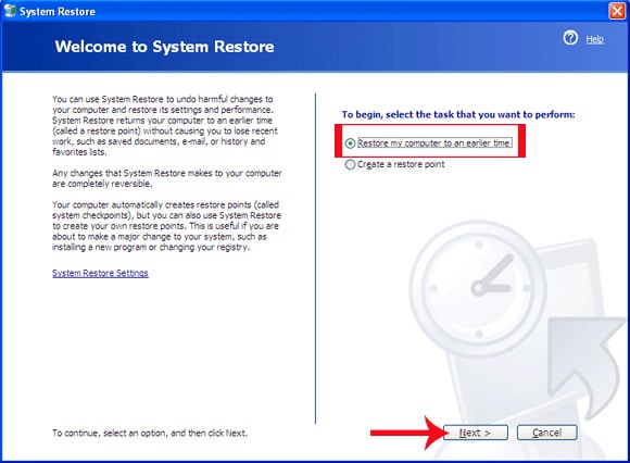 System Restore